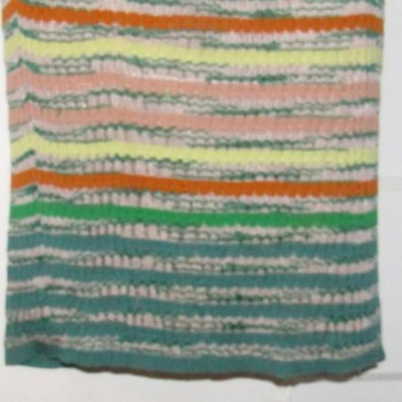 Missoni Green Blue Orange Pink Chevron Stripes - Picture 4 of 7